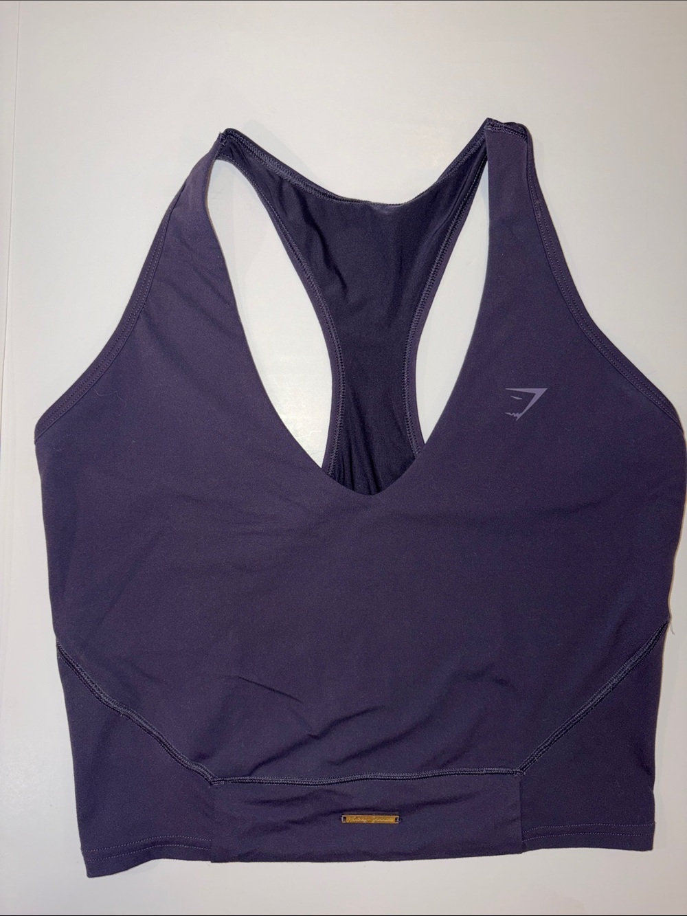 Gymshark x Whitney Simmons Navy Blue Workout Top